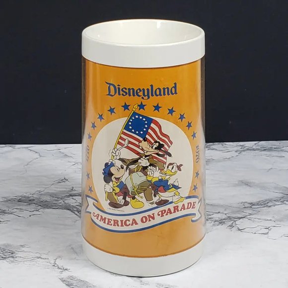 1976 Disneyland America On Parade Thermo-Serv Tumbler Vintage - Picture 8 of 8